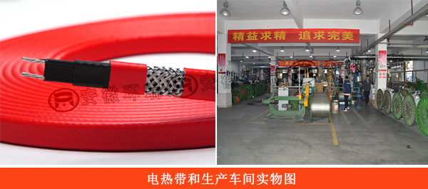 電熱帶和生產(chǎn)車(chē)間實(shí)物圖